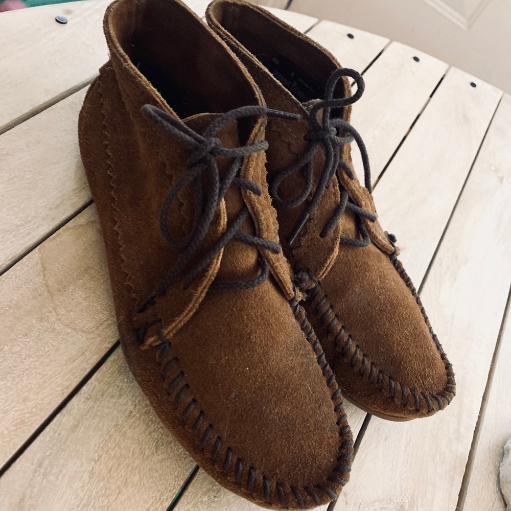Minnetonka Suede Ankle Boot